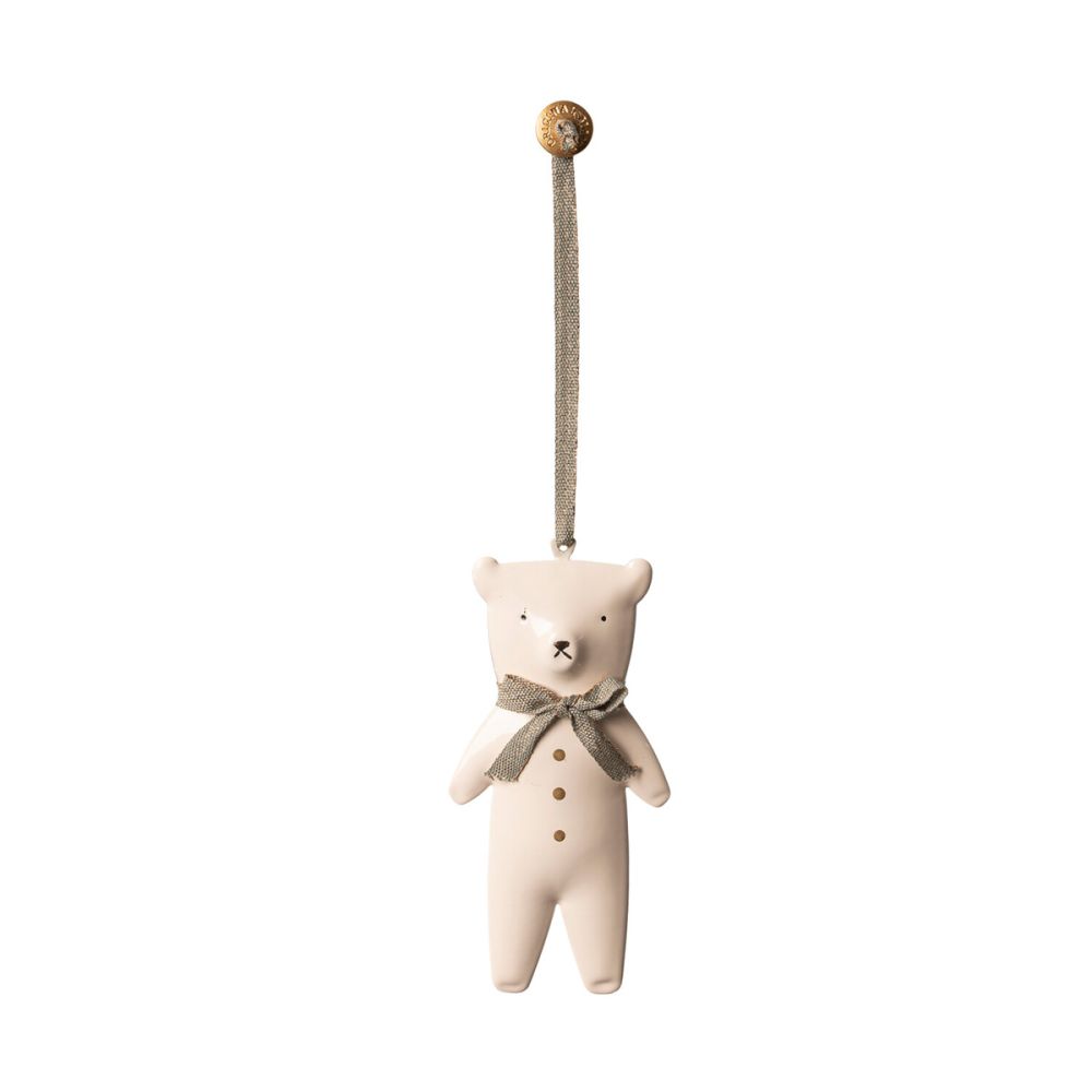  Maileg ophæng Bamse ornament i metal 