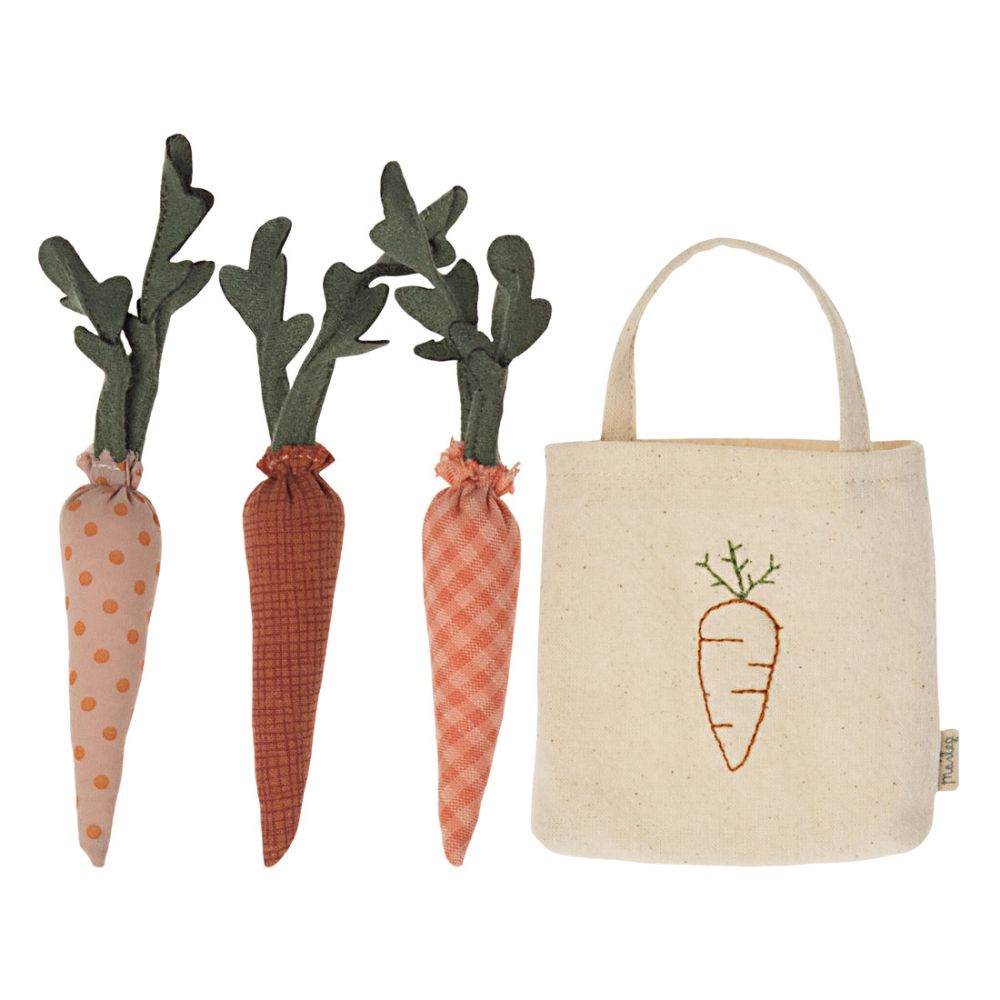 Maileg Mulepose med gulerødder 