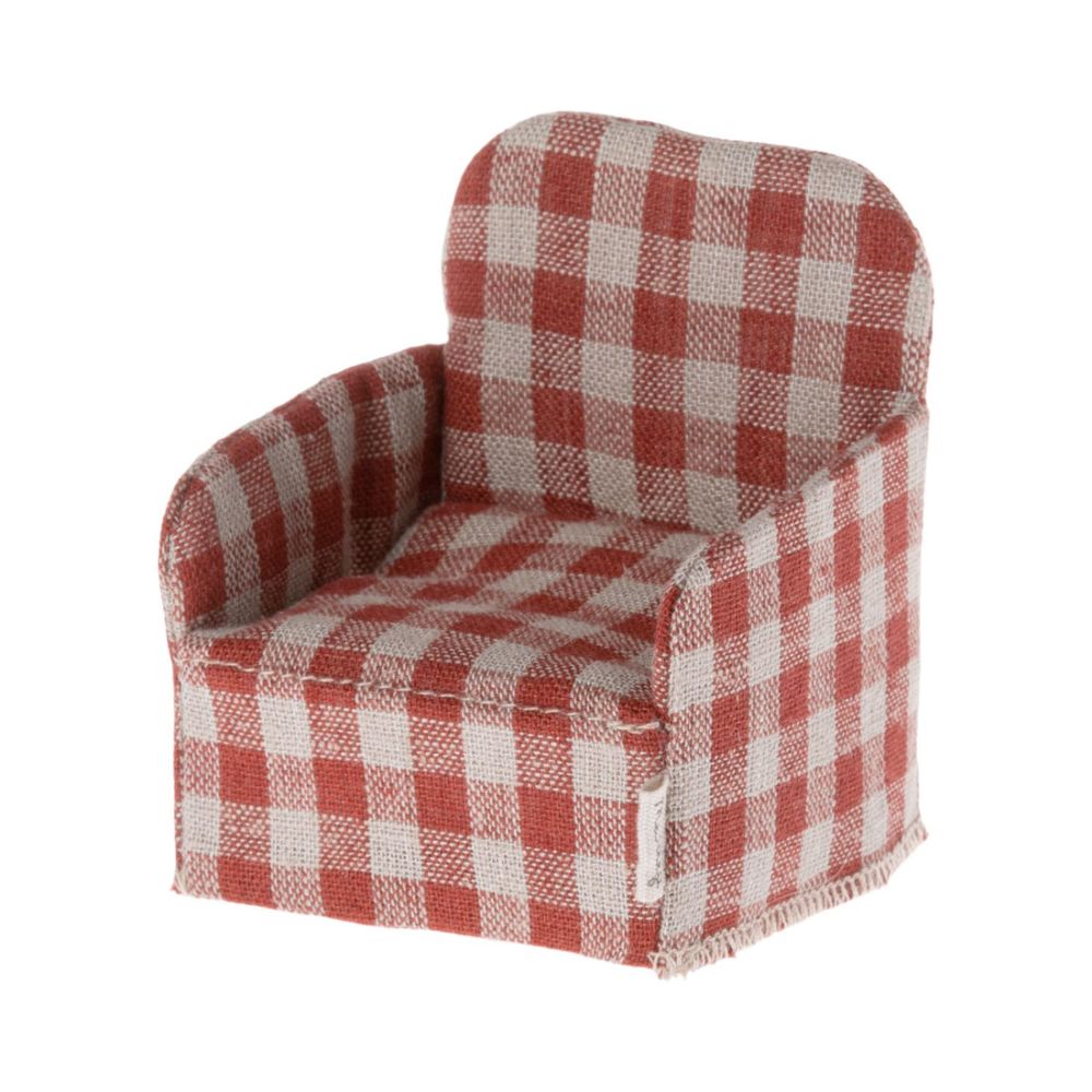 Micro stol i rød fra Maileg.