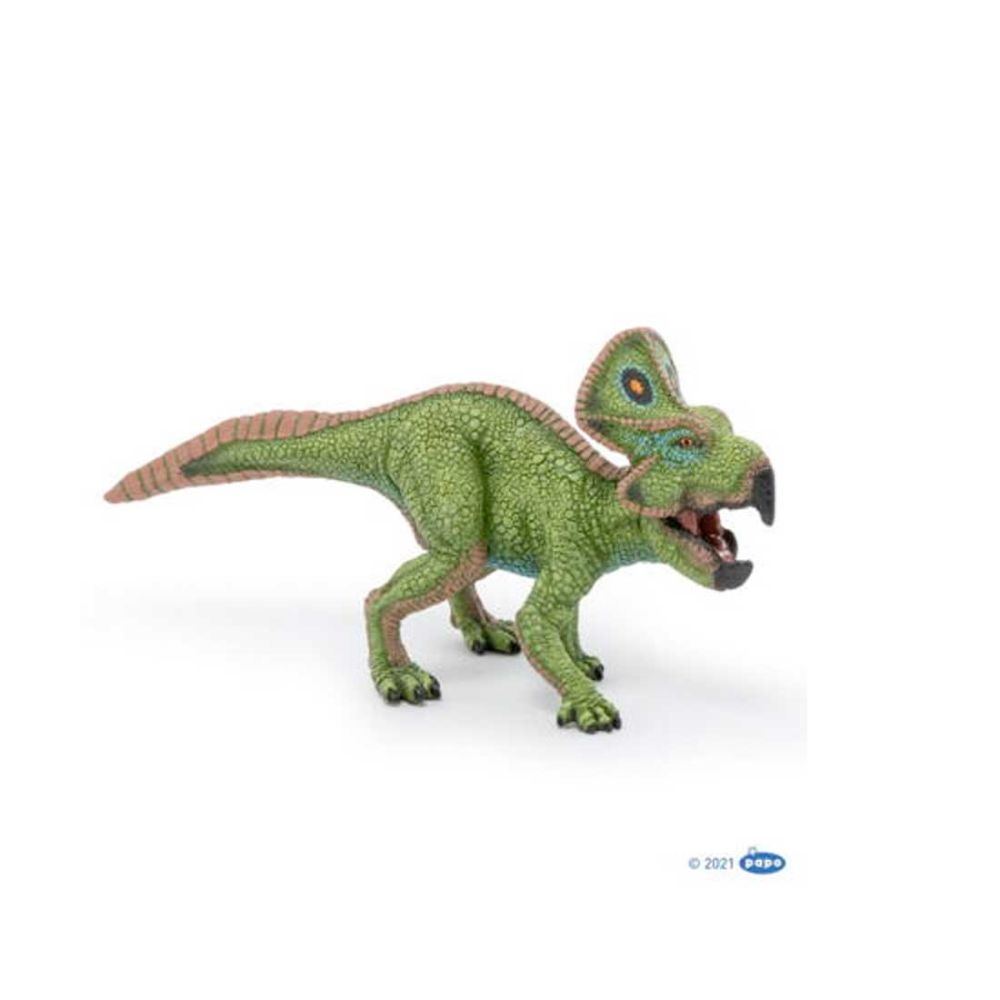 Papo grøn protoceratops dinosaur