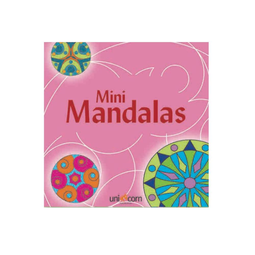 Mini mandala pink med flotte mandalas