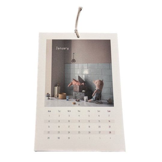 Maileg Kalender i papirform med ophæng