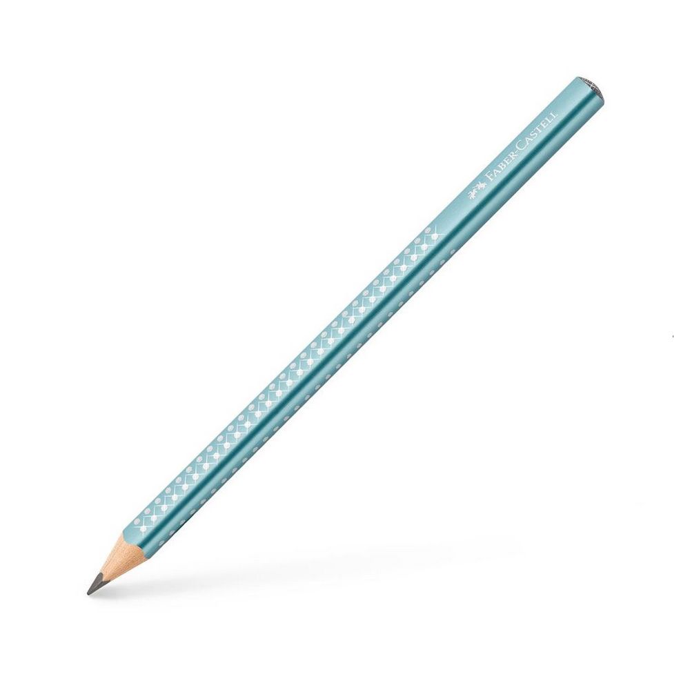 Faber-Castell Jumbo blyant blå glitter