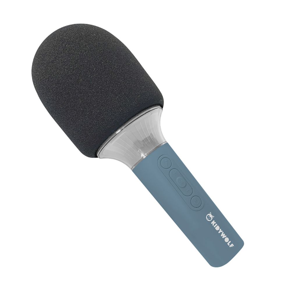 Kidywolf Alt-i-en Mikrofon Blå