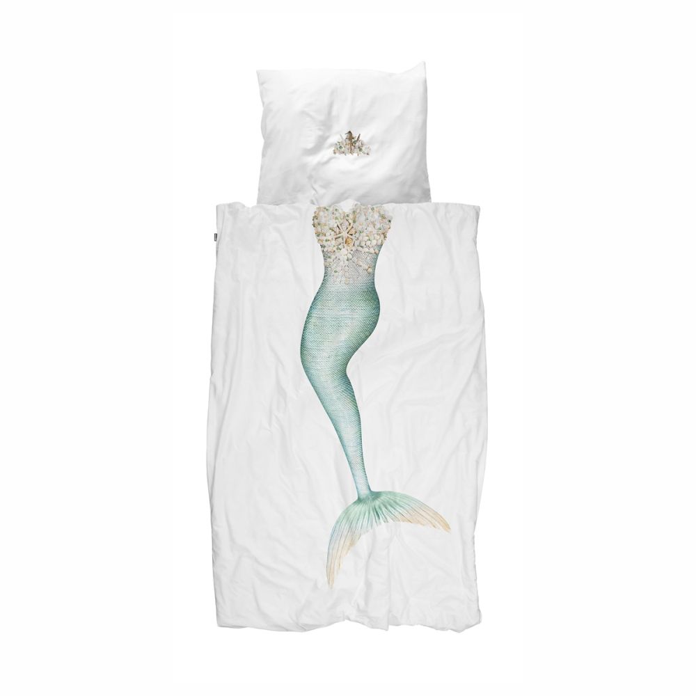 havfrue sengetøj fra snurk i voksen str.