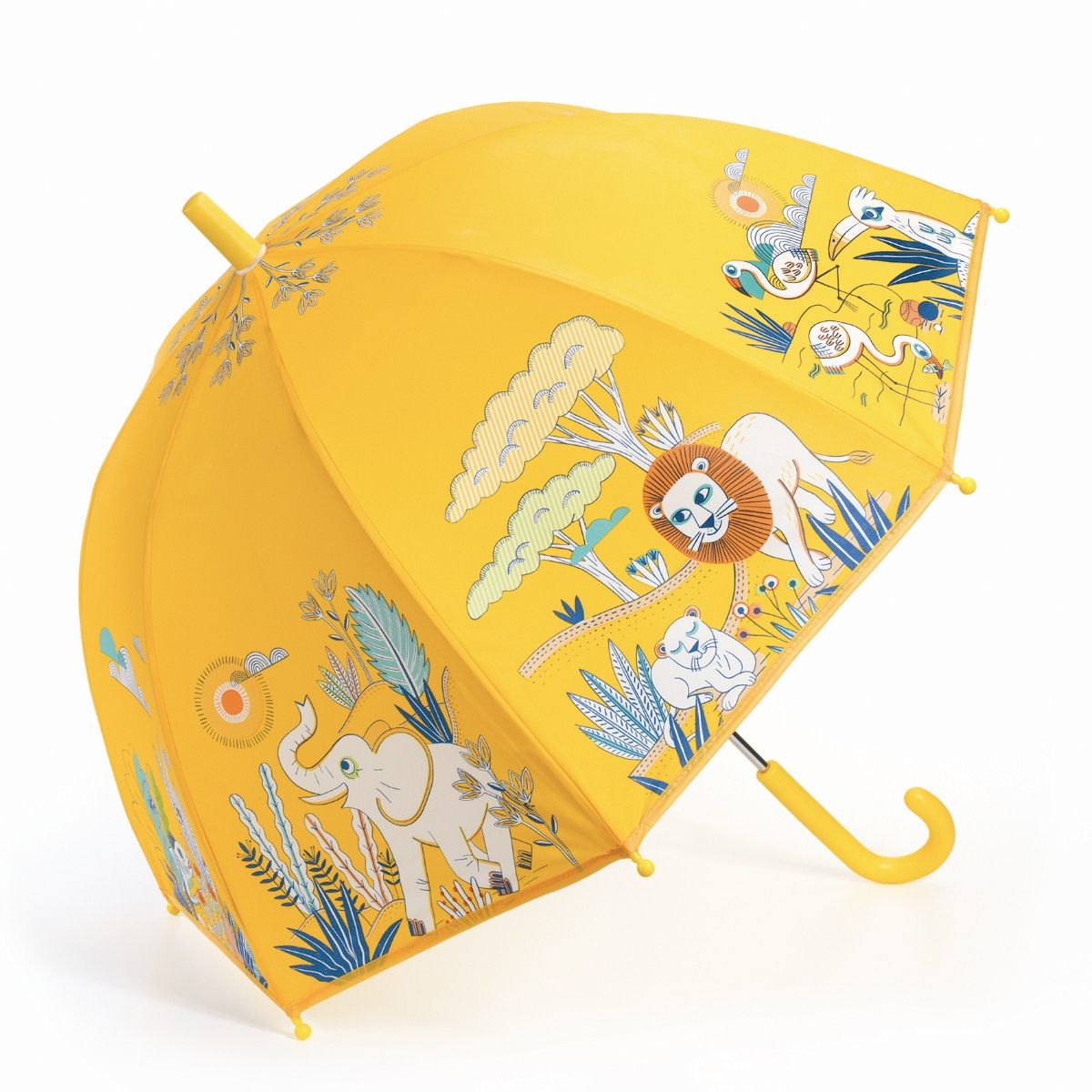 paraply til børn med dyr på svannen