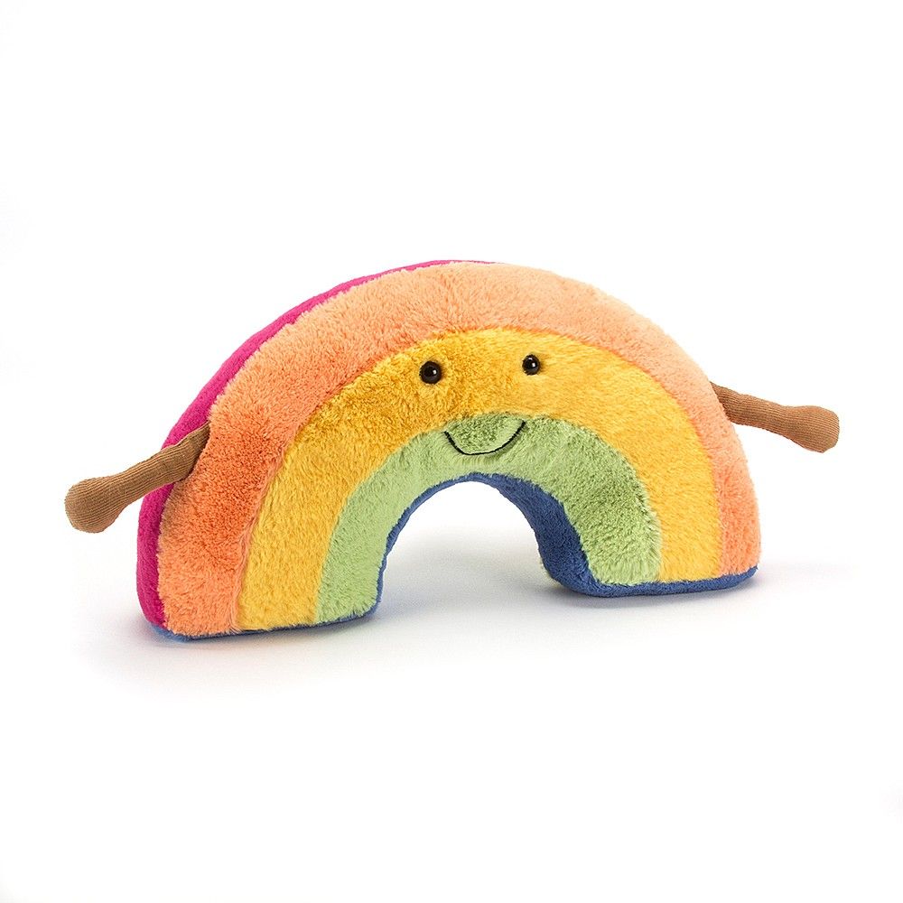 Jellycat Amuseable rainbow bamse