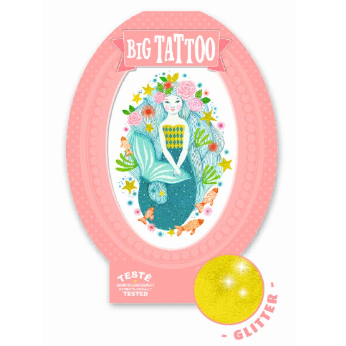 Djeco Big Tattoo Havfrue