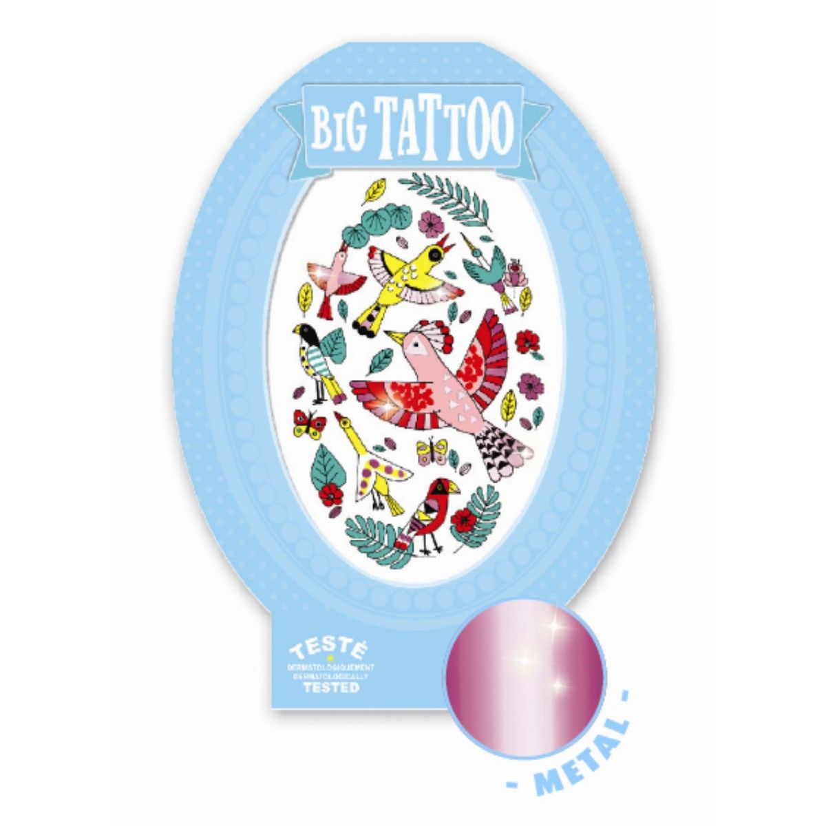 Djeco Big Tattoo Fugle