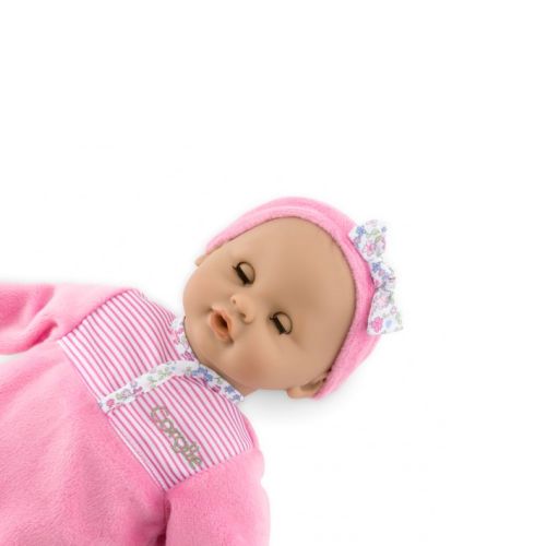Babydukke uden kemi der lukker øjnene fra Corolle