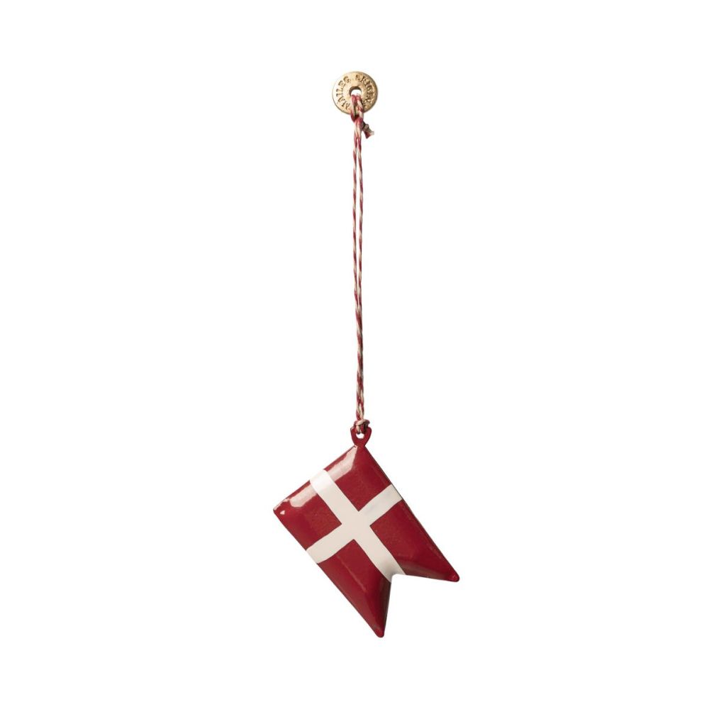 Maileg Juleophæng flag metal 2022