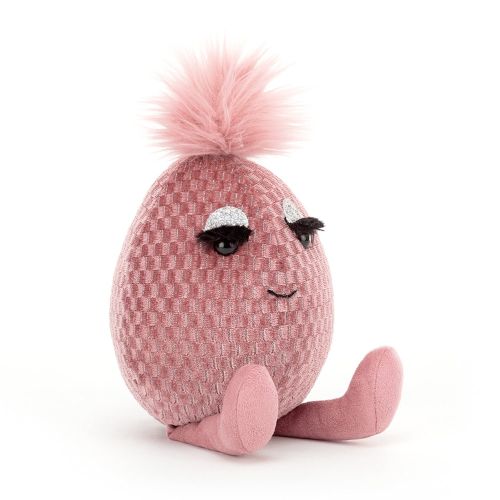 Jellycat Pink Topaz Fabergé-æg bamse 