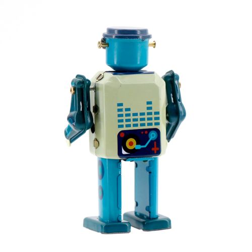 Mr & Mrs Tin Robot VinylBot