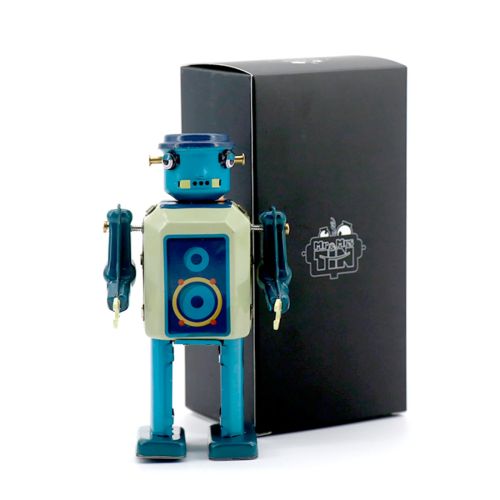 Mr & Mrs Tin Robot VinylBot