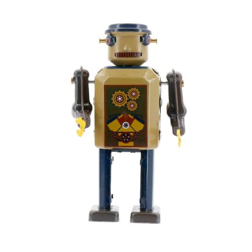 Mr & Mrs Tin Robot GearBot 