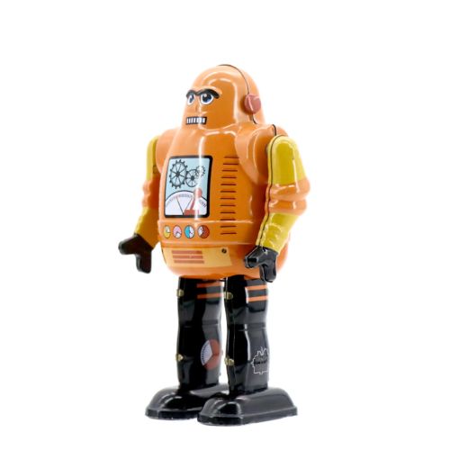 Mr & Mrs Tin Robot MechanicBot