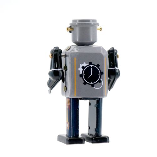 Mr & Mrs Tin Robot TimeBot