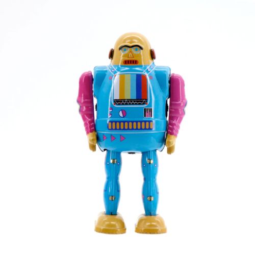 Mr & Mrs Tin Robot TV Bot 