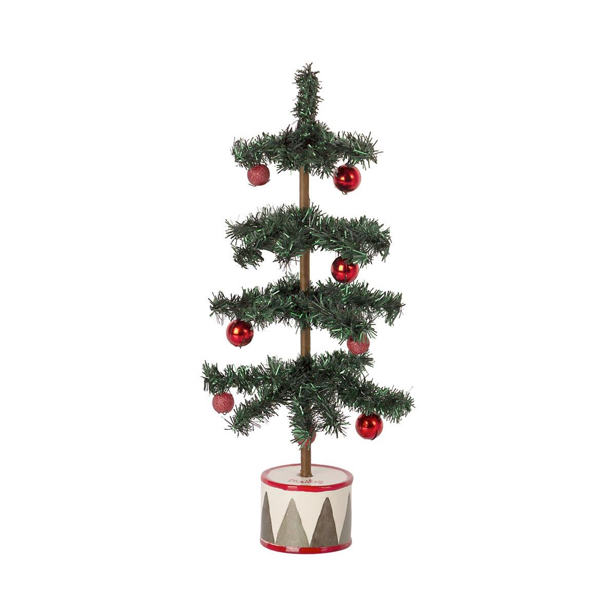 Maileg Miniature juletræ med trommefod 