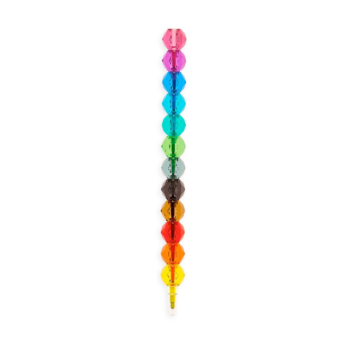 Prisme Skub-frem farveblyant m. 12 farver 