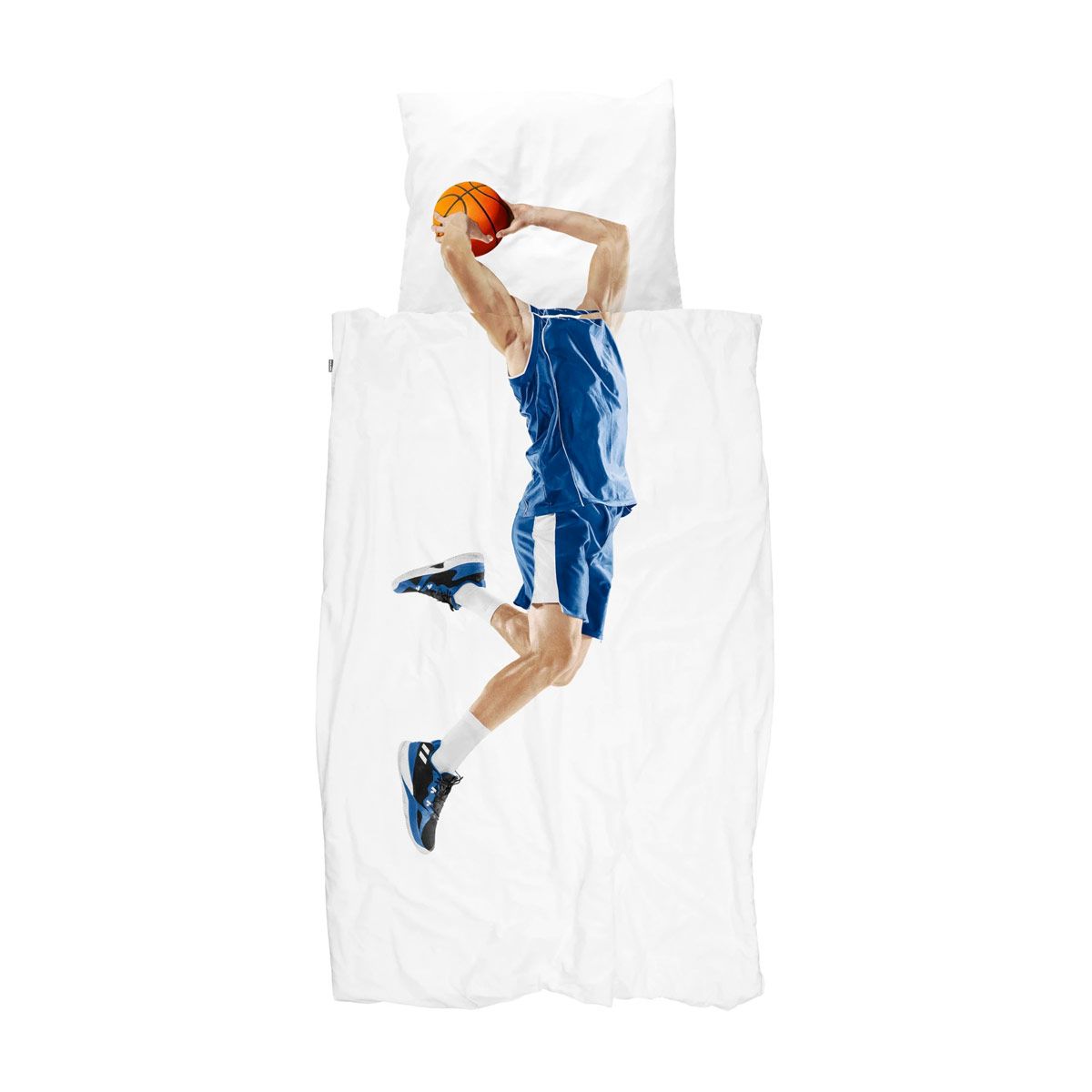 SNURK Basketball blå sengetøj voksen 