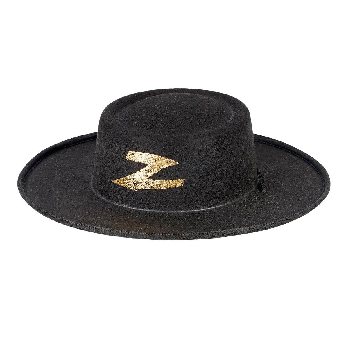  Sort Zorro hat med Z fra 4 år 