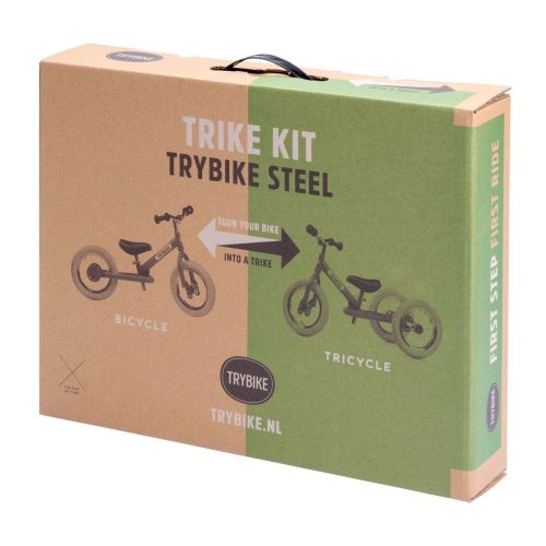 Trybike - Ekstra hjul til løbecykel sort