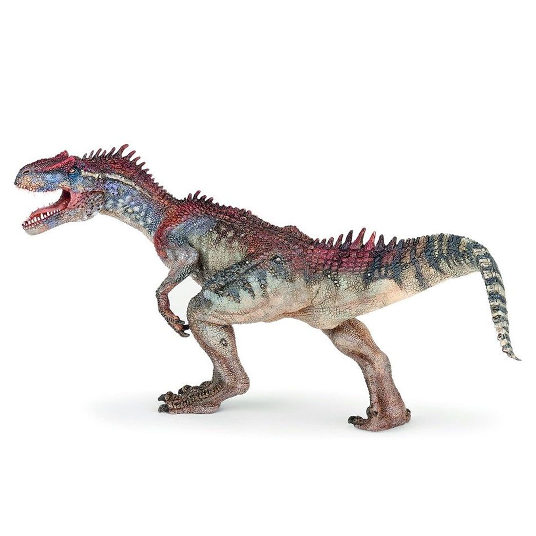 Papo Allosaurus dinosaur med bevægelige kæber og flotte farver.