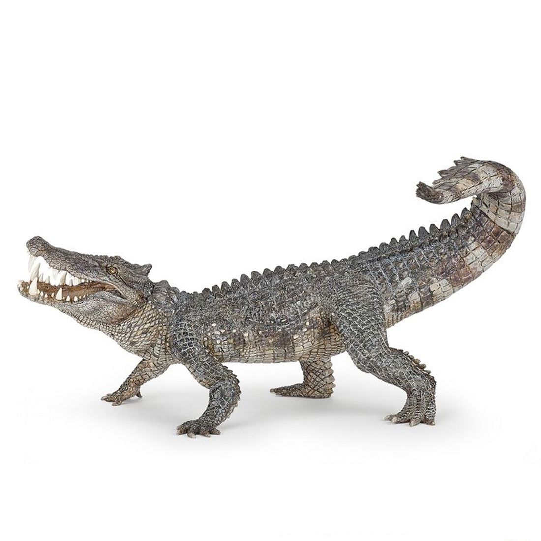 Papo Kaprosuchus krokodille med bevægelige kæber, der kan åbnes og lukkes.