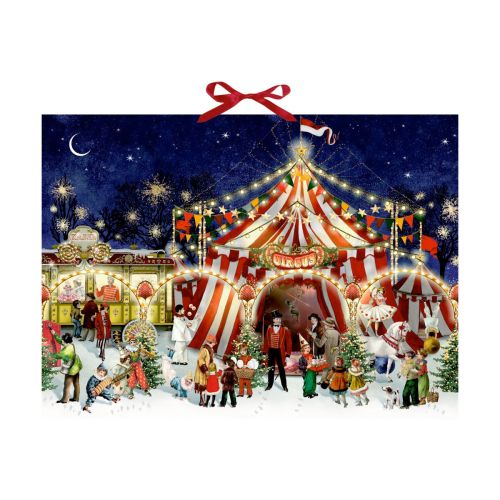 Julekalender lågekalender Cirkus jul 