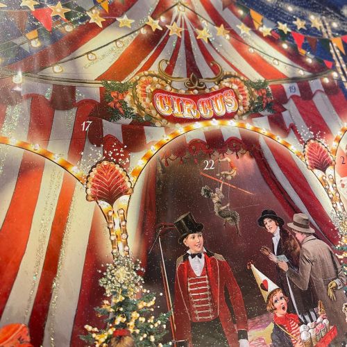 Julekalender lågekalender Cirkus jul 