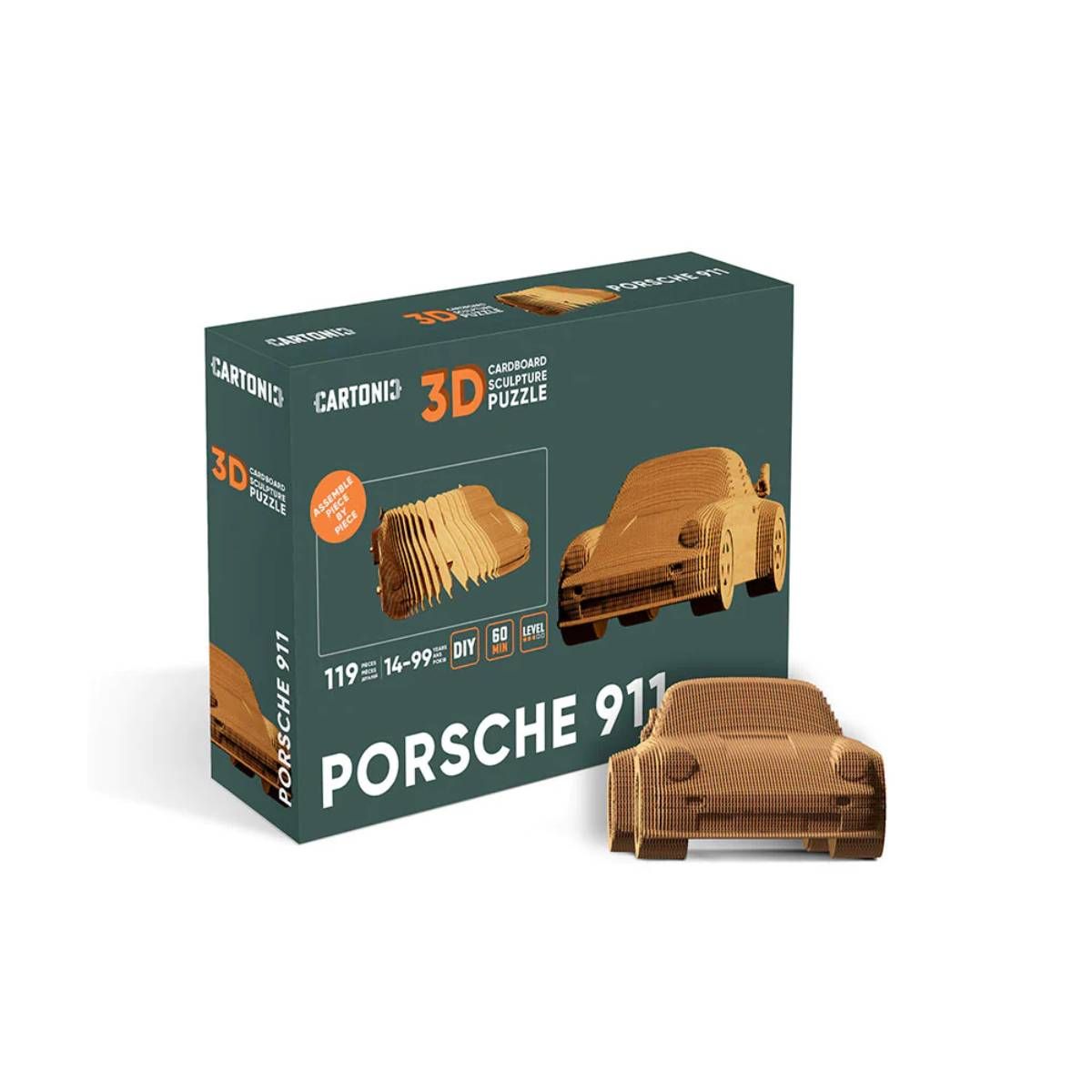 Cartonic 3D Puslespil Porsche 14-99 år