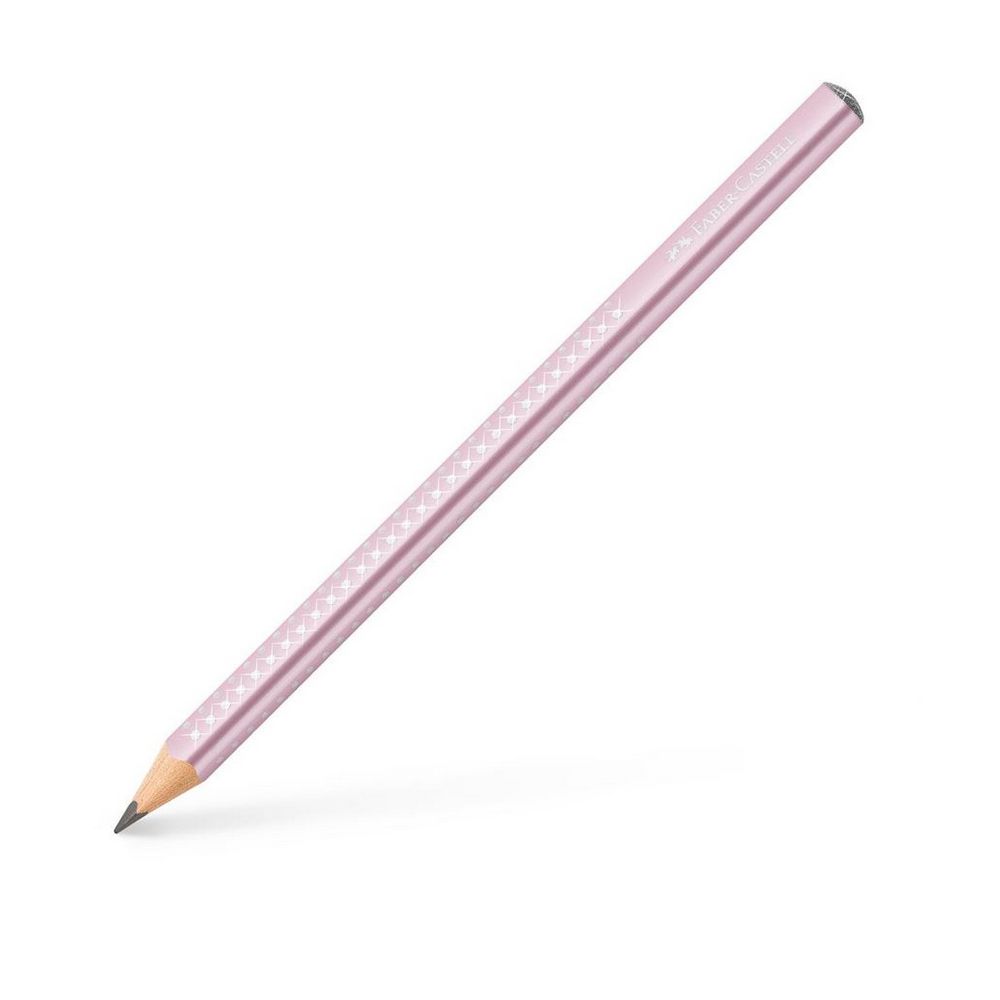 Faber-Castell Rosa Jumbo blyant glitter