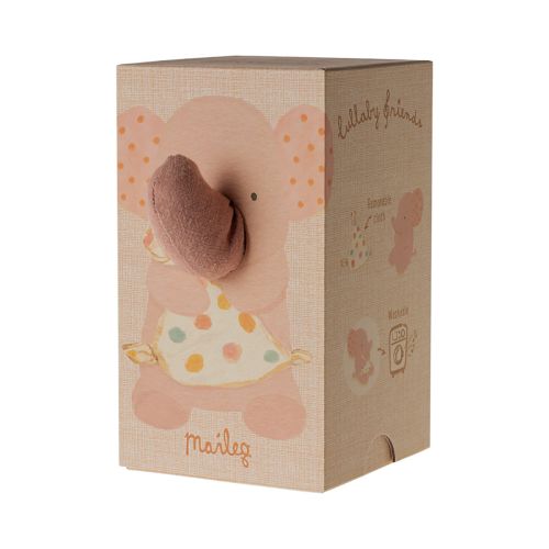 Maileg Spilledåse Lullaby Elefant Rosa