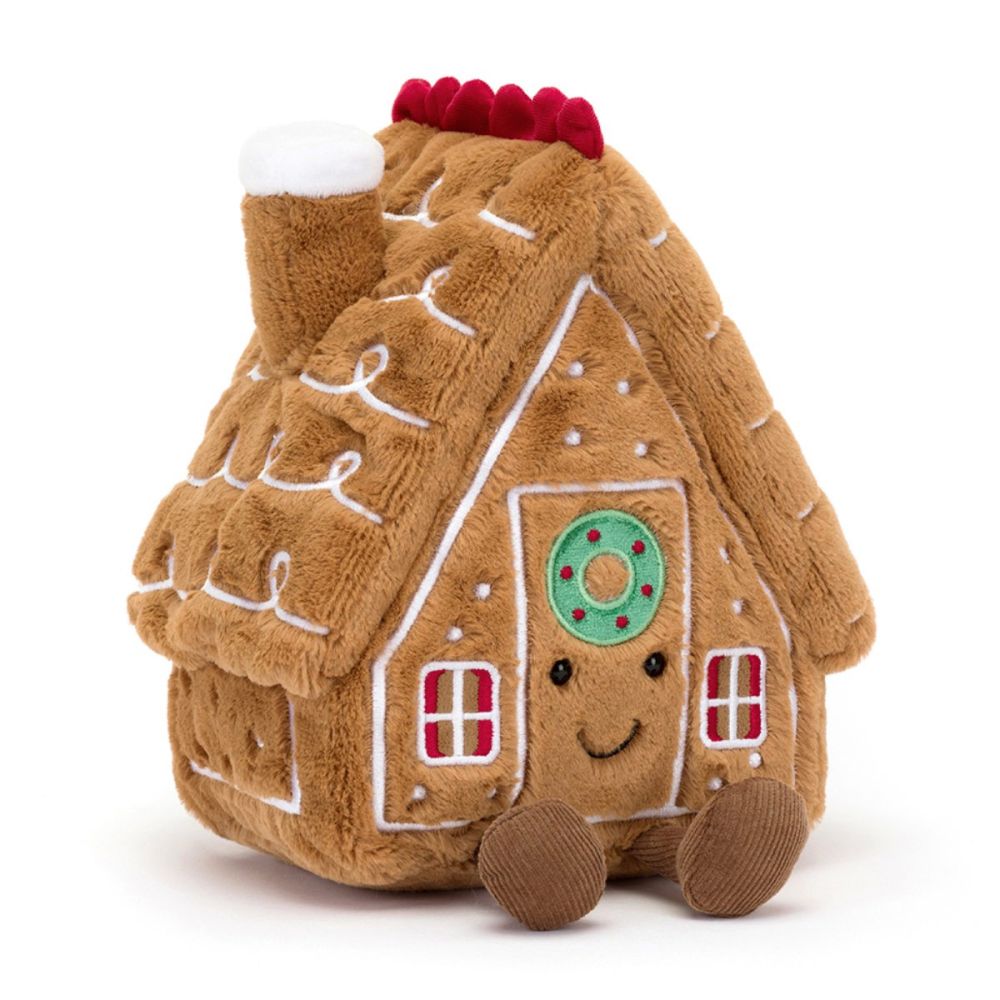 Jellycat Amuseable Honningkagehus 22 cm