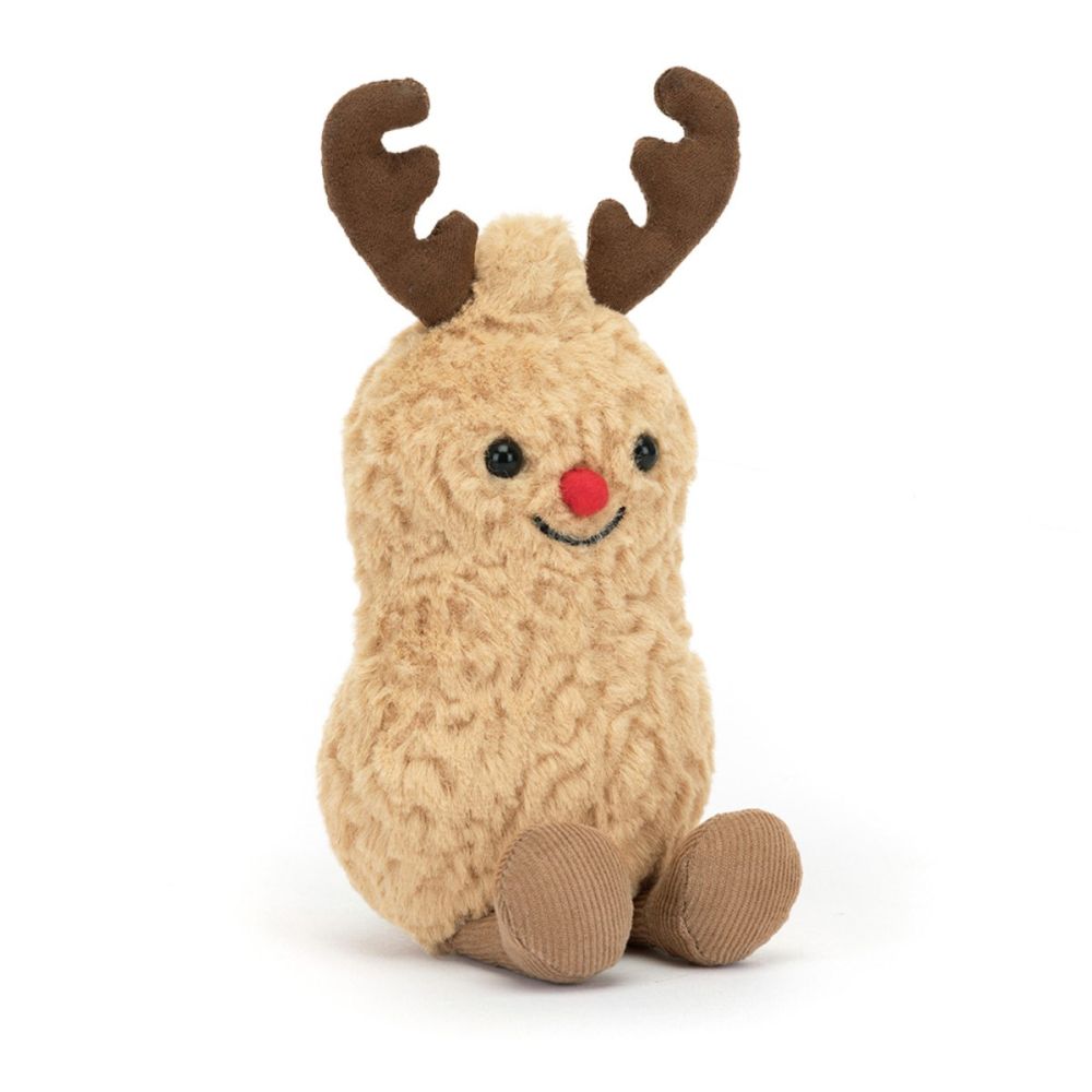Jellycat Amuseable Peanut rensdyr 16 cm