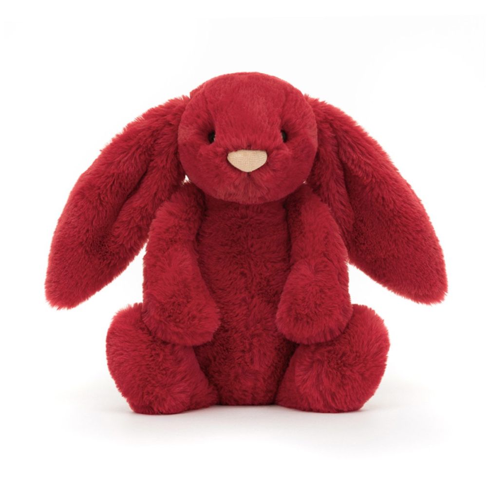 Jellycat Kanin Bashful Scarlet Luxe 31 cm