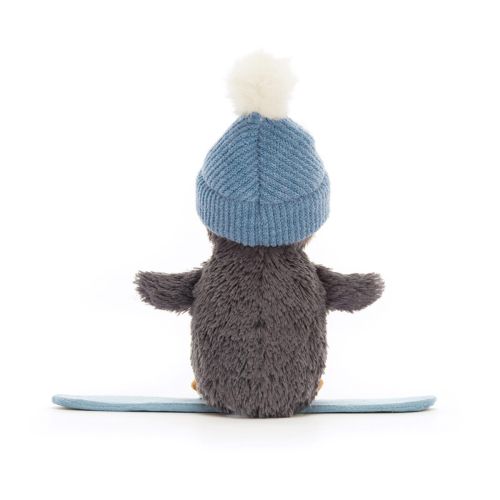 Jellycat Peanut pingvin snowboard 18 cm