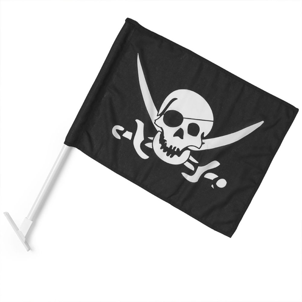 Langkilde & Søn Facadeflag med Sørøverflag