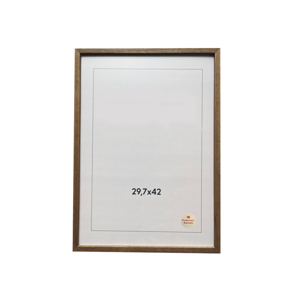 Ramme A3 29,7x42 cm Mørk Eg