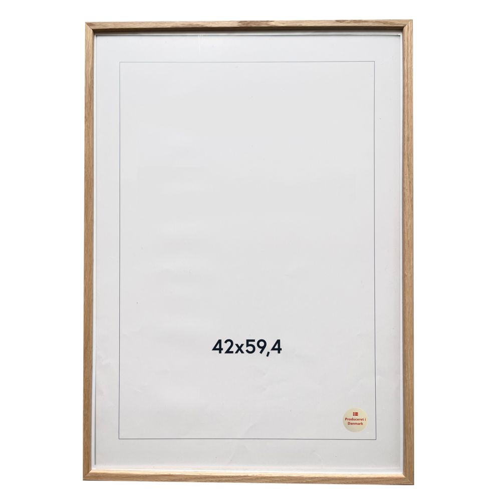 Ramme A2 42x59,4 cm Massiv Eg