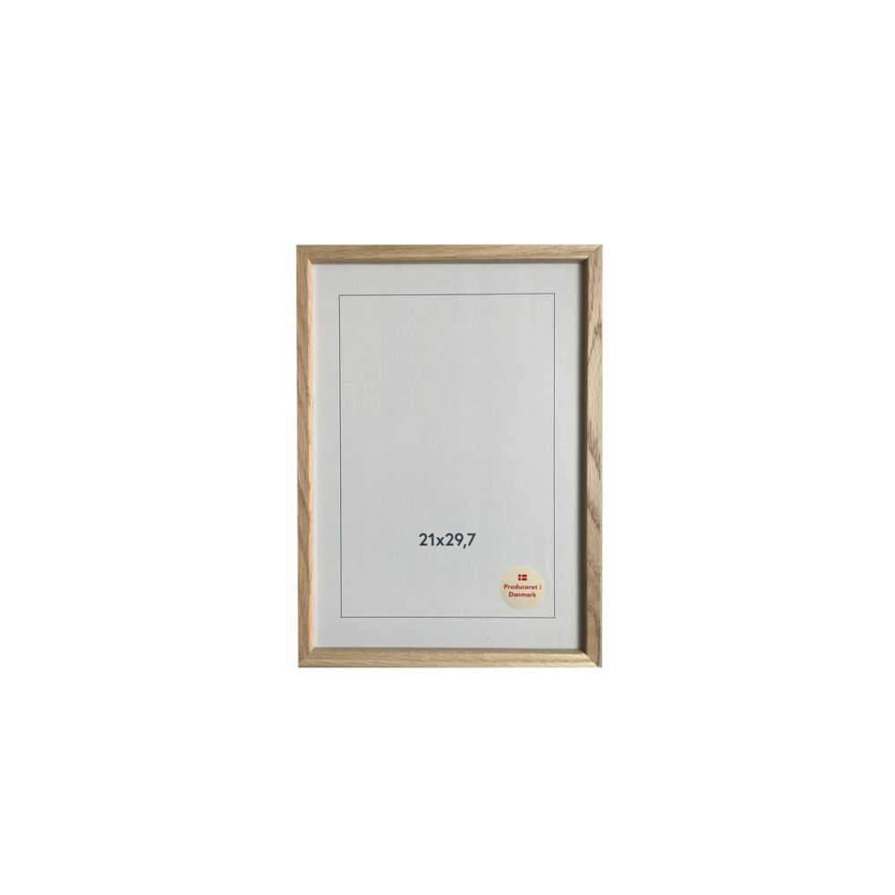 Ramme A4 21x29,7 cm Massiv Eg