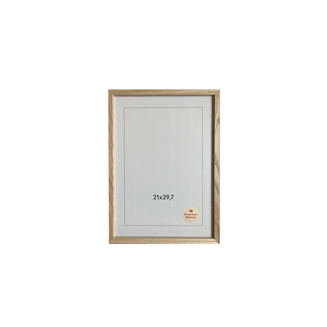 Ramme A4 21x29,7 cm Massiv Eg