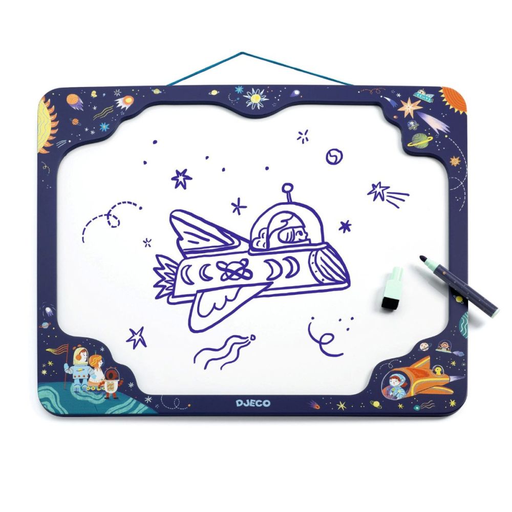 Djeco magnetisk tavle - Space