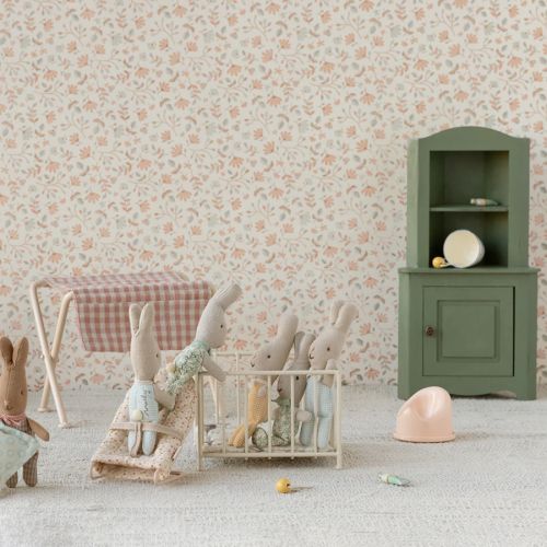 Maileg Miniature Hjørneskab mørkegrøn