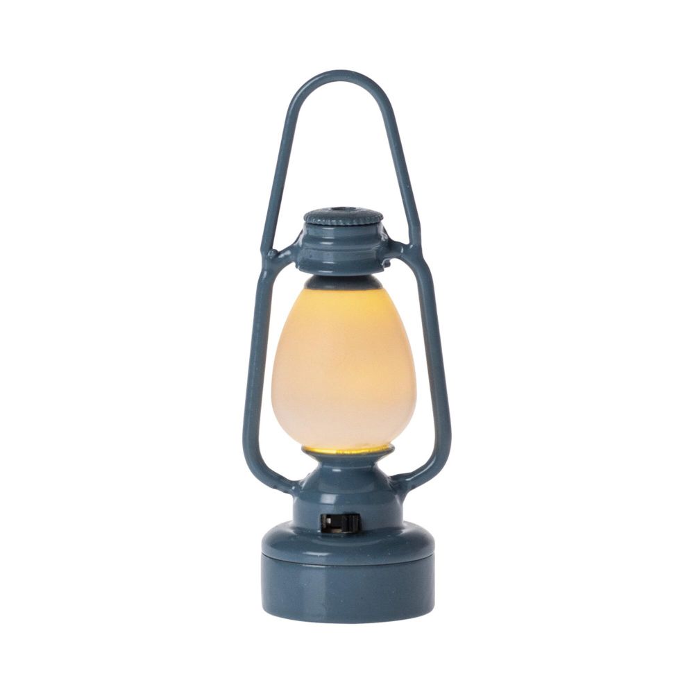 Maileg Mini og micro vintage lanterne blå