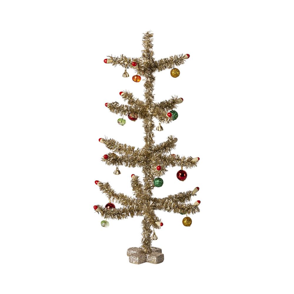 Maileg juletræ guld 25 cm