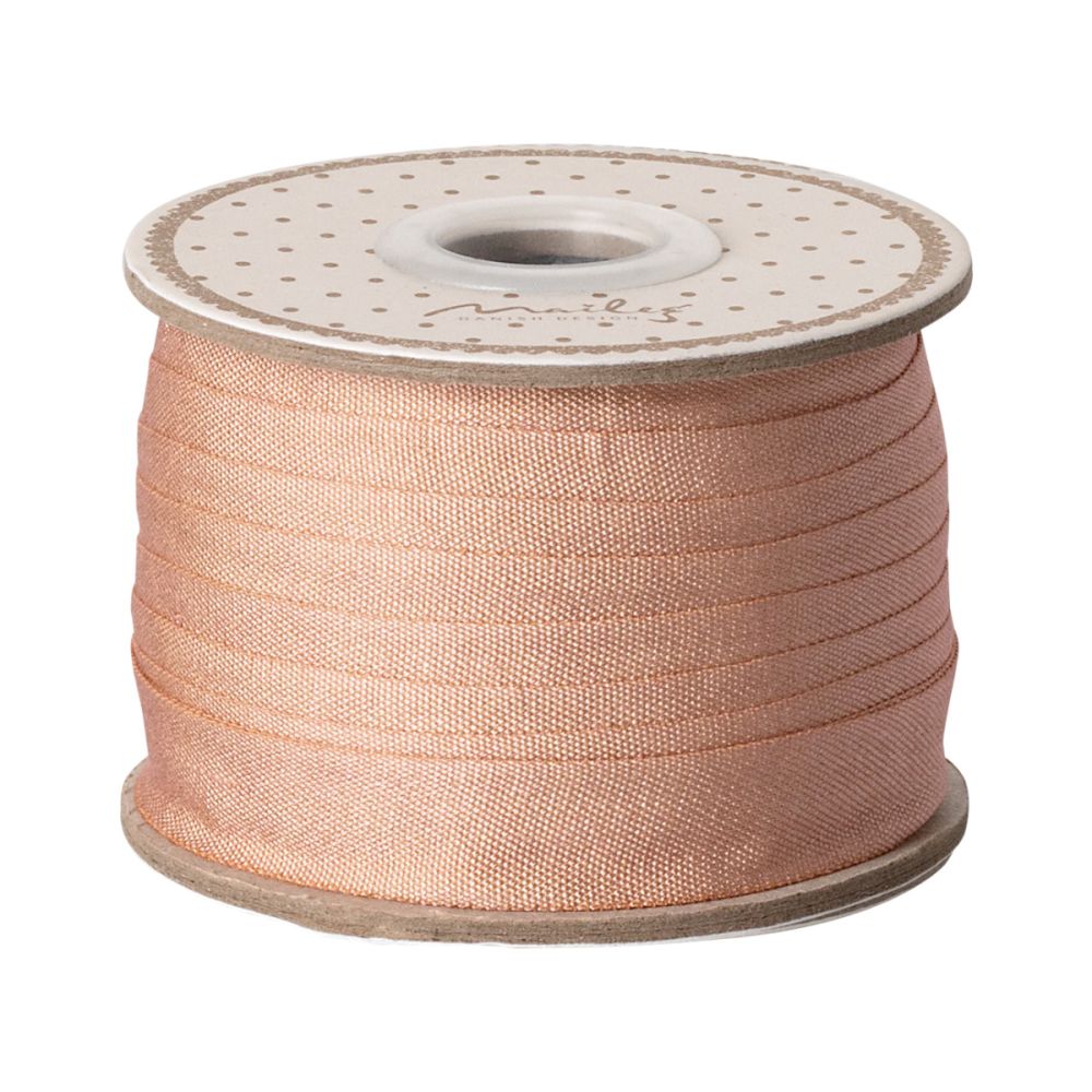 Maileg Gavebånd Fersken 13mm x 10 m