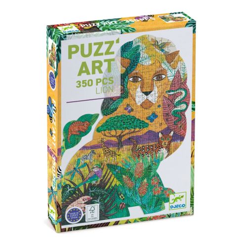 Djeco Puslespil puzz' art 350 Løve