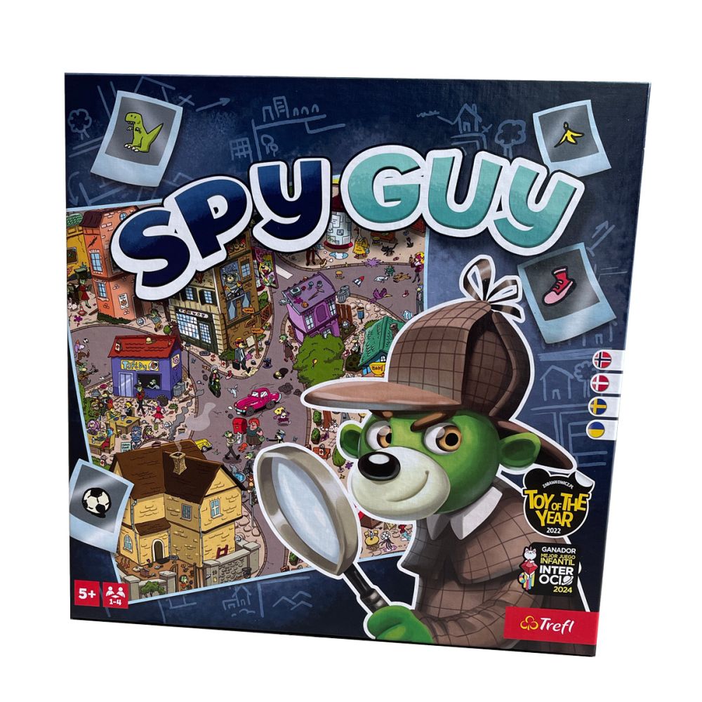 Samarbejdsspil SPY GUY Røverier i Treflik byen 